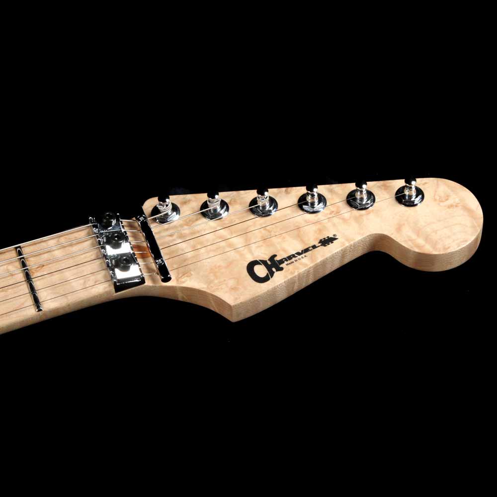 Charvel Custom Shop San Dimas Koa HH Natural Series Electric Guitar Natural Oil Music Zoo Exclusive — 6