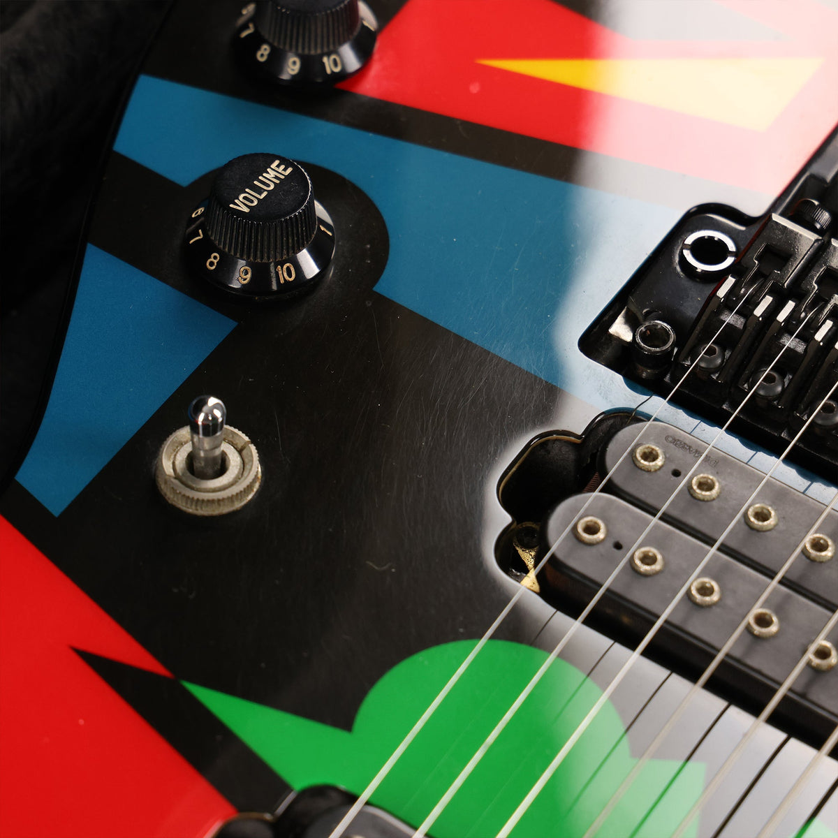 1996 Ibanez John Petrucci JPM100-P1 Picasso Art — 11