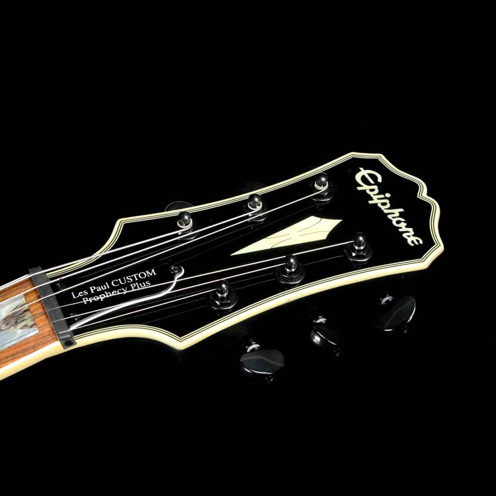 Epiphone Prophecy Les Paul Custom Plus GX Midnight Ebony | The