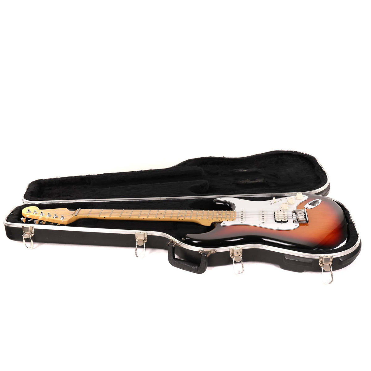 Fender American Deluxe Fat Strat 3-Tone Sunburst 2000 — 12
