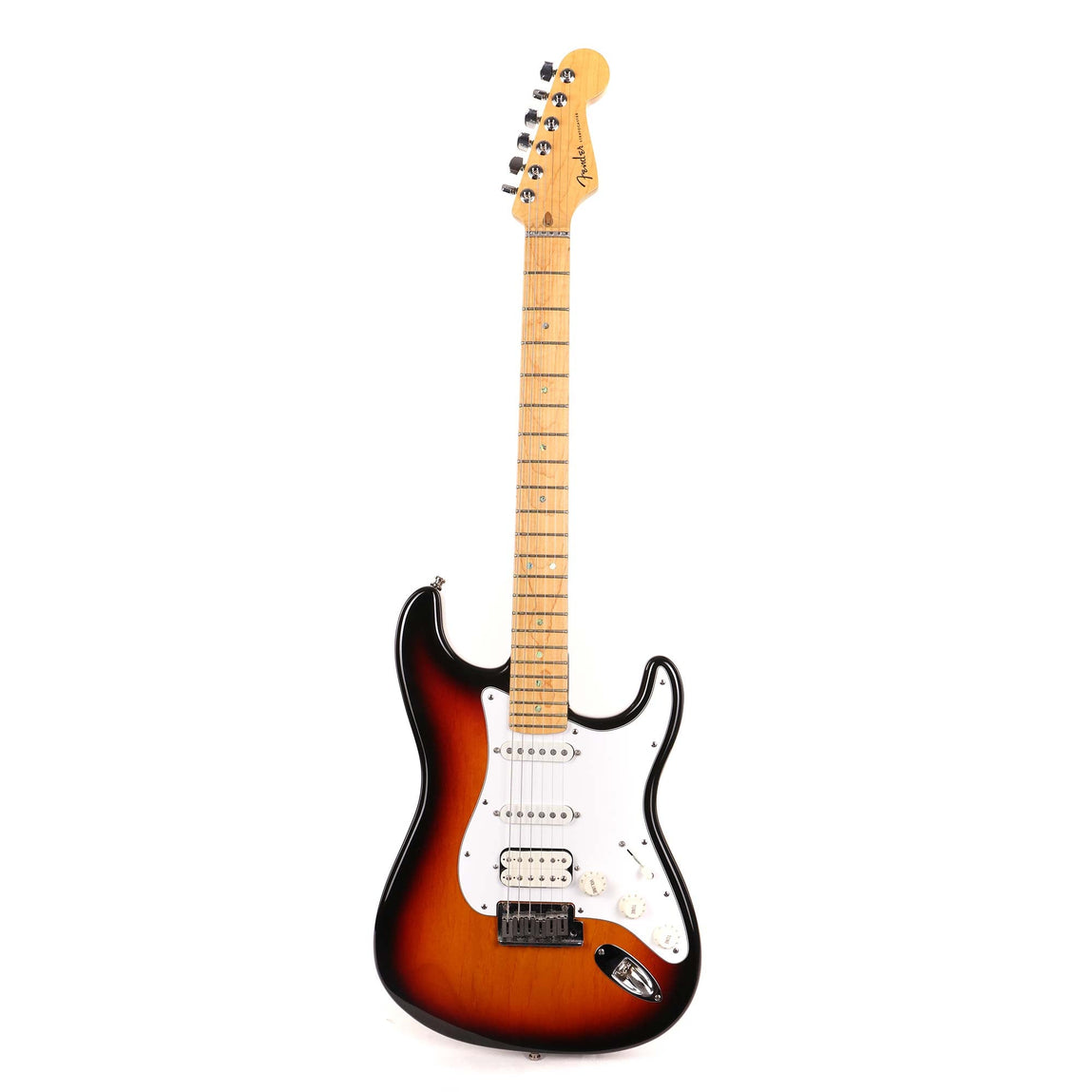 Fender American Deluxe Fat Strat 3-Tone Sunburst 2000 | The Music Zoo
