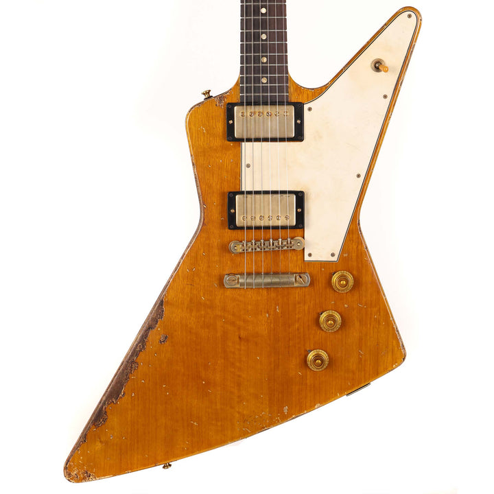 Gibson Custom Shop 1958 Korina Explorer Historic Makeovers Deluxe Package 2023