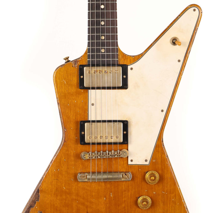 Gibson Custom Shop 1958 Korina Explorer Historic Makeovers Deluxe Package 2023