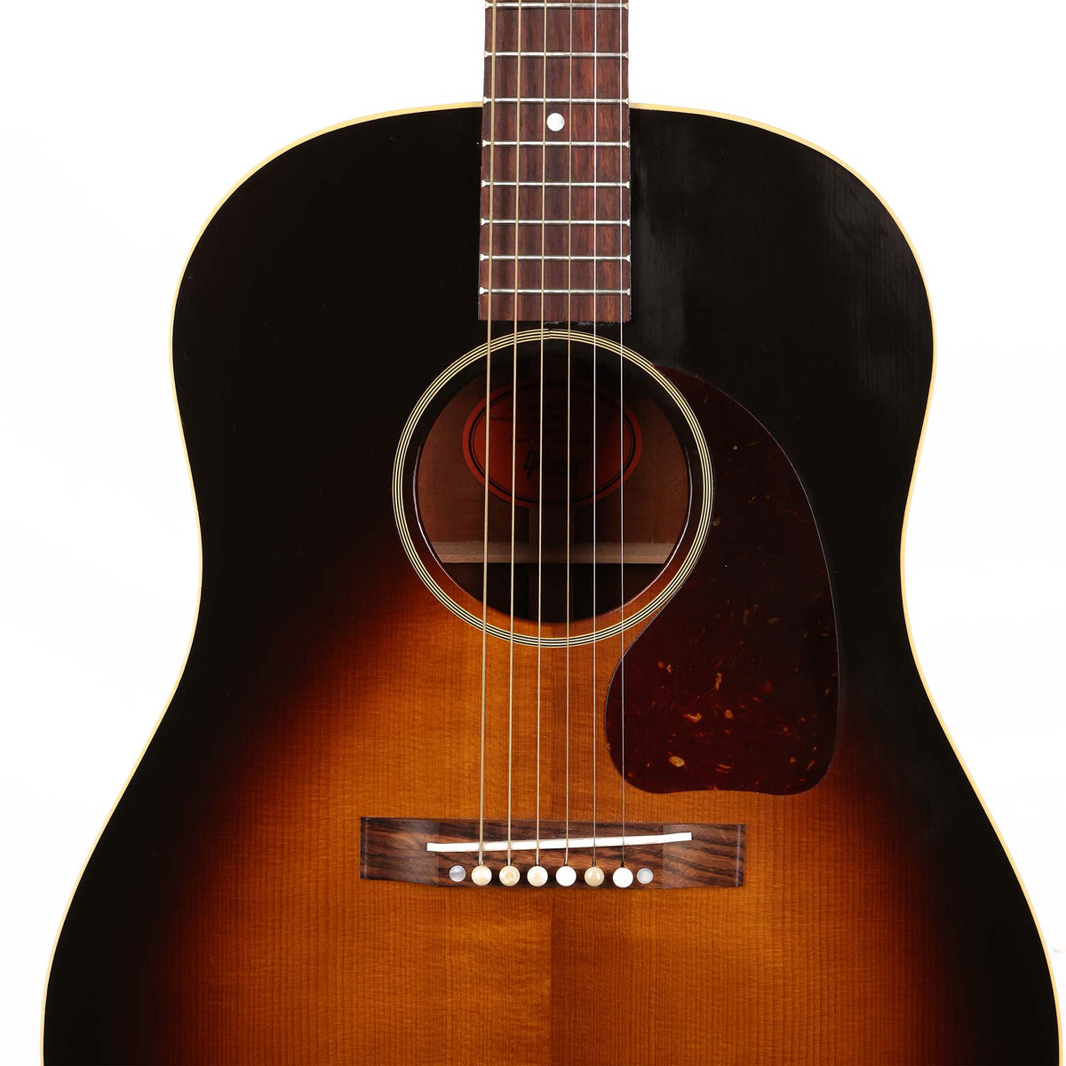 Gibson 1942 Banner J-45 Vintage Sunburst 2023 — 4
