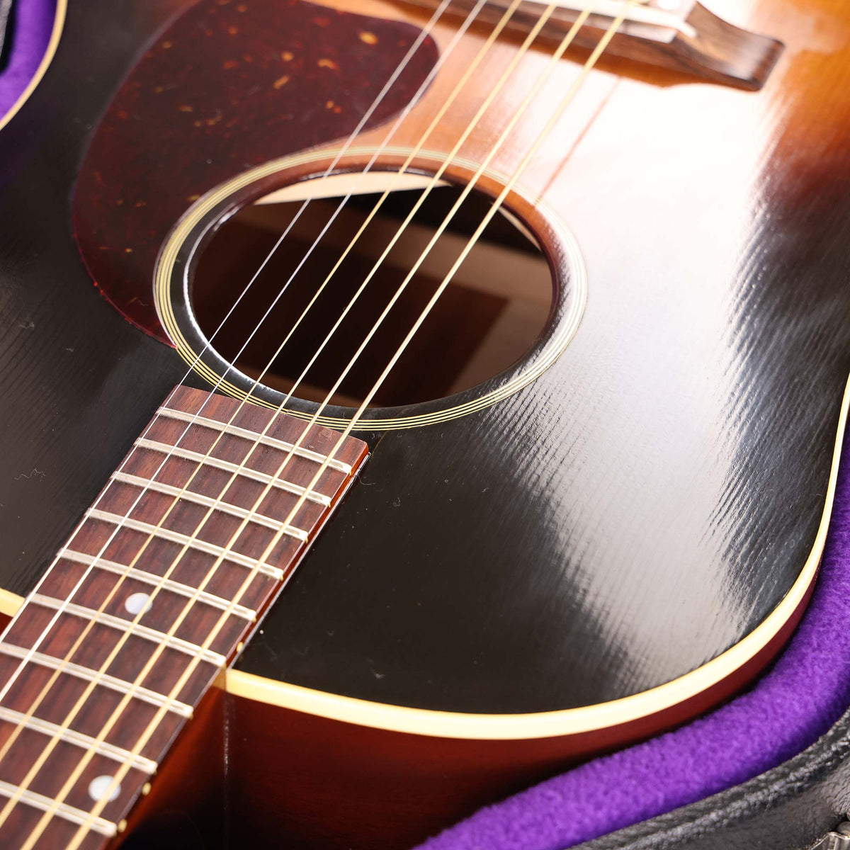 Gibson 1942 Banner J-45 Vintage Sunburst 2023 — 8
