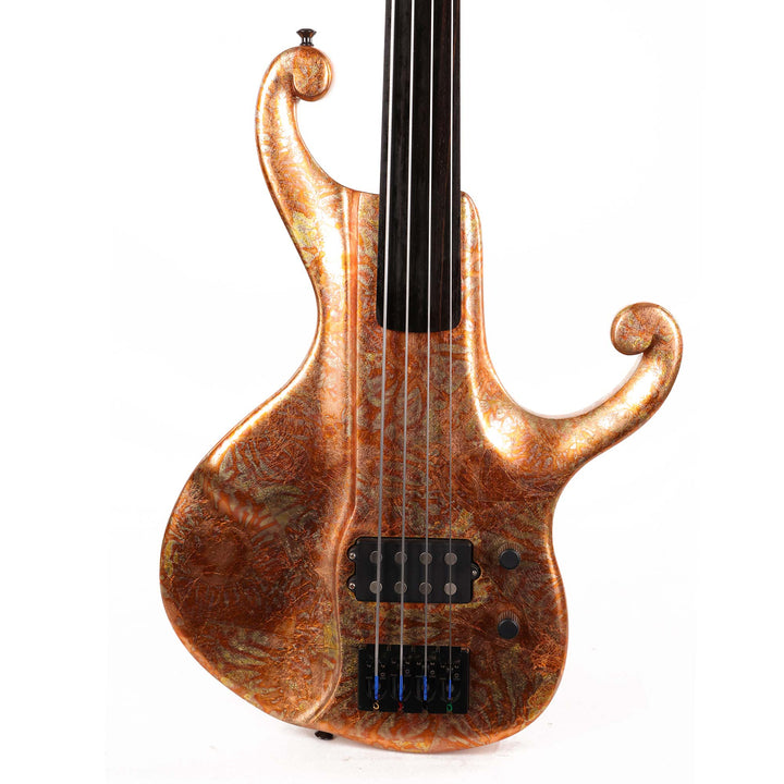 Ansir Avandaro Bass Acid Wash Gold Leaf
