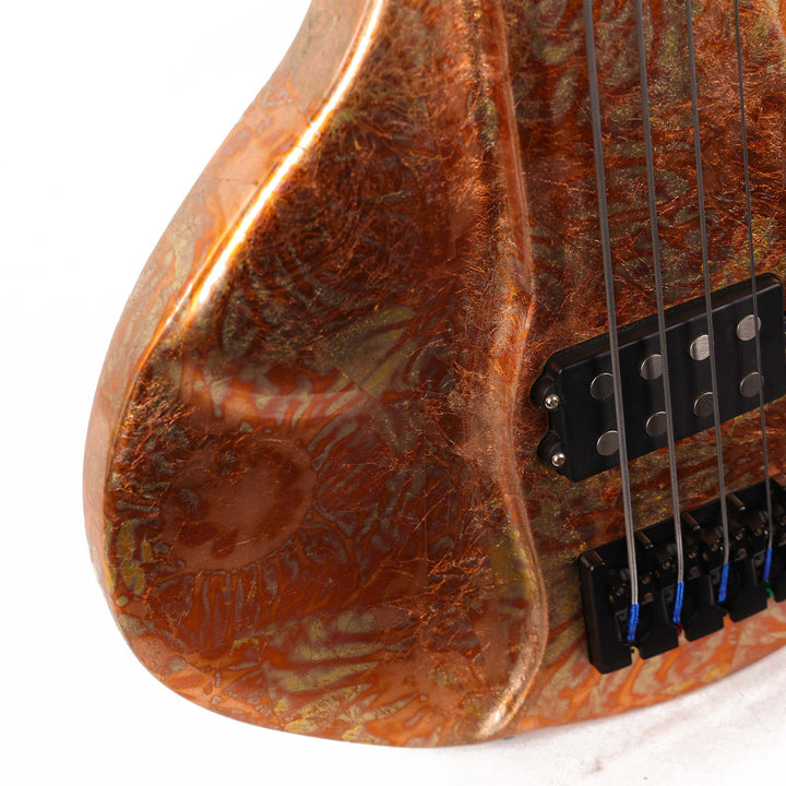 Ansir Avandaro Bass Acid Wash Gold Leaf