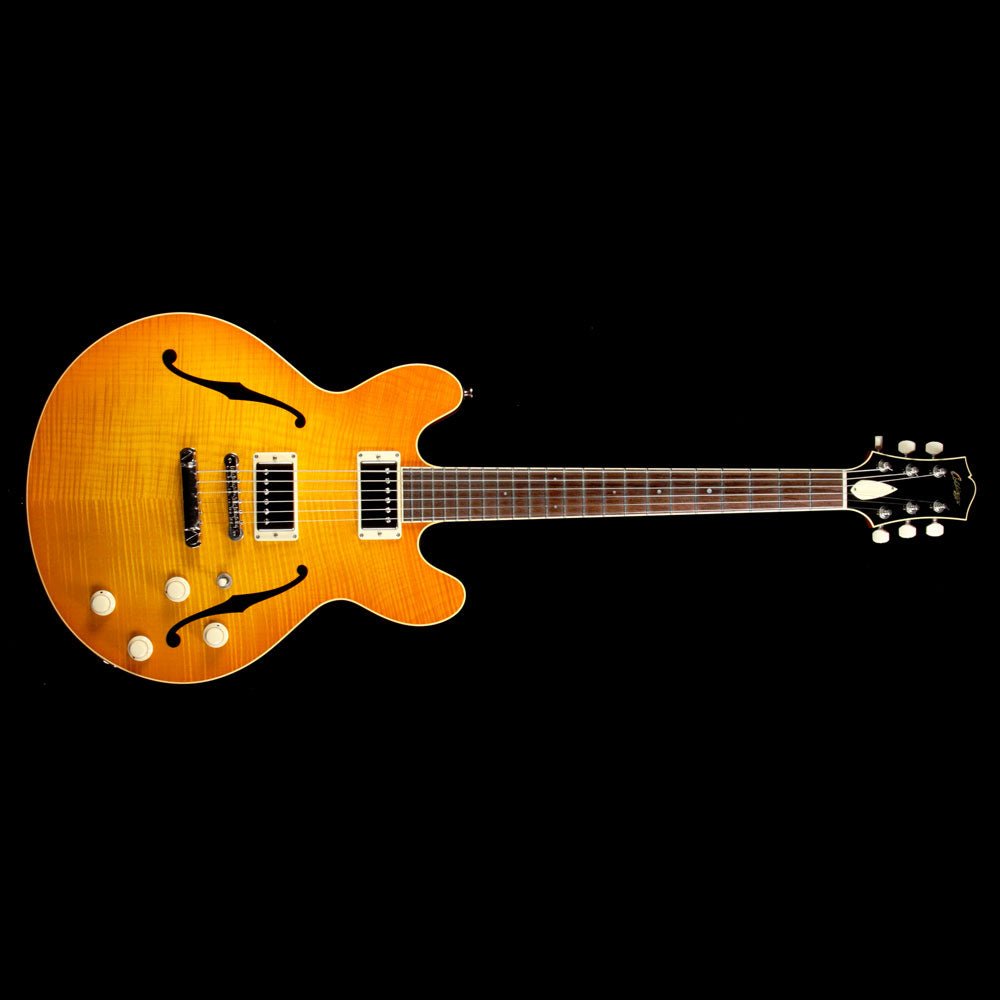 Collings I-35 Deluxe Semi-Hollowbody Tangerine Burst — 2