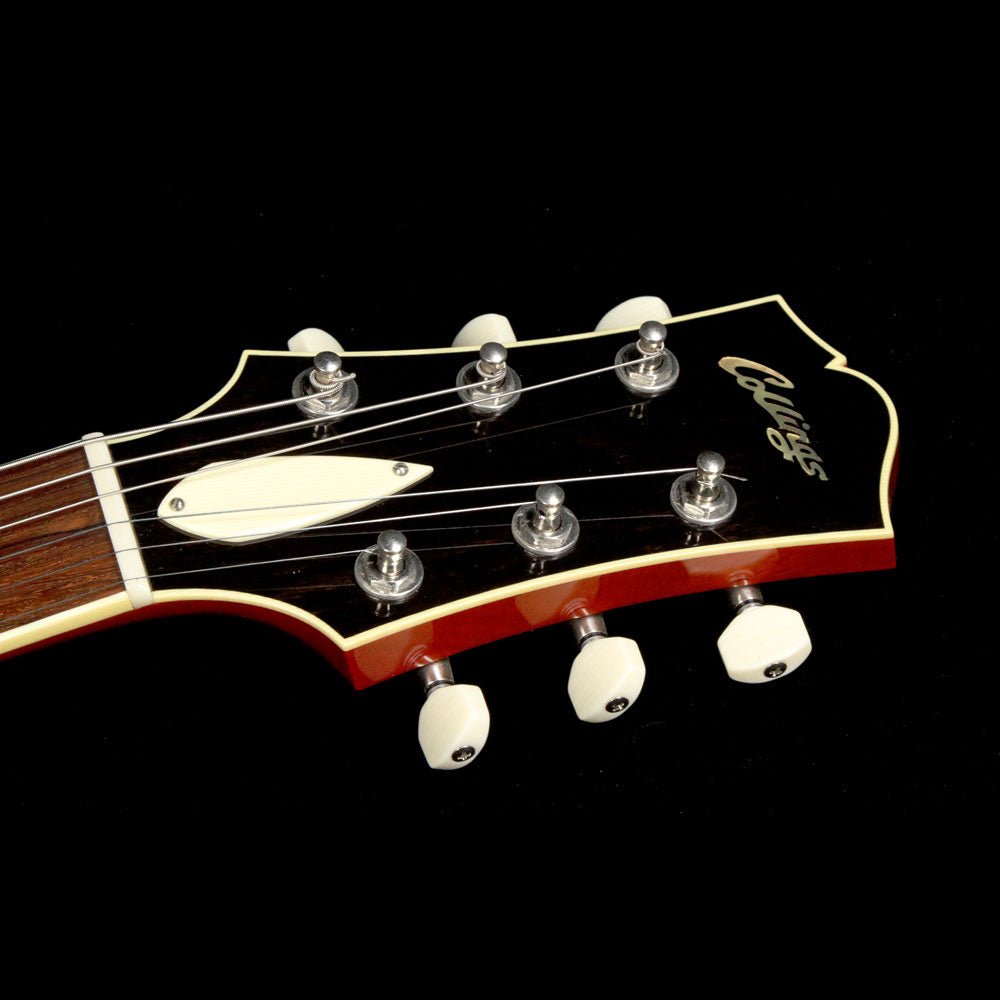 Collings I-35 Deluxe Semi-Hollowbody Tangerine Burst — 4