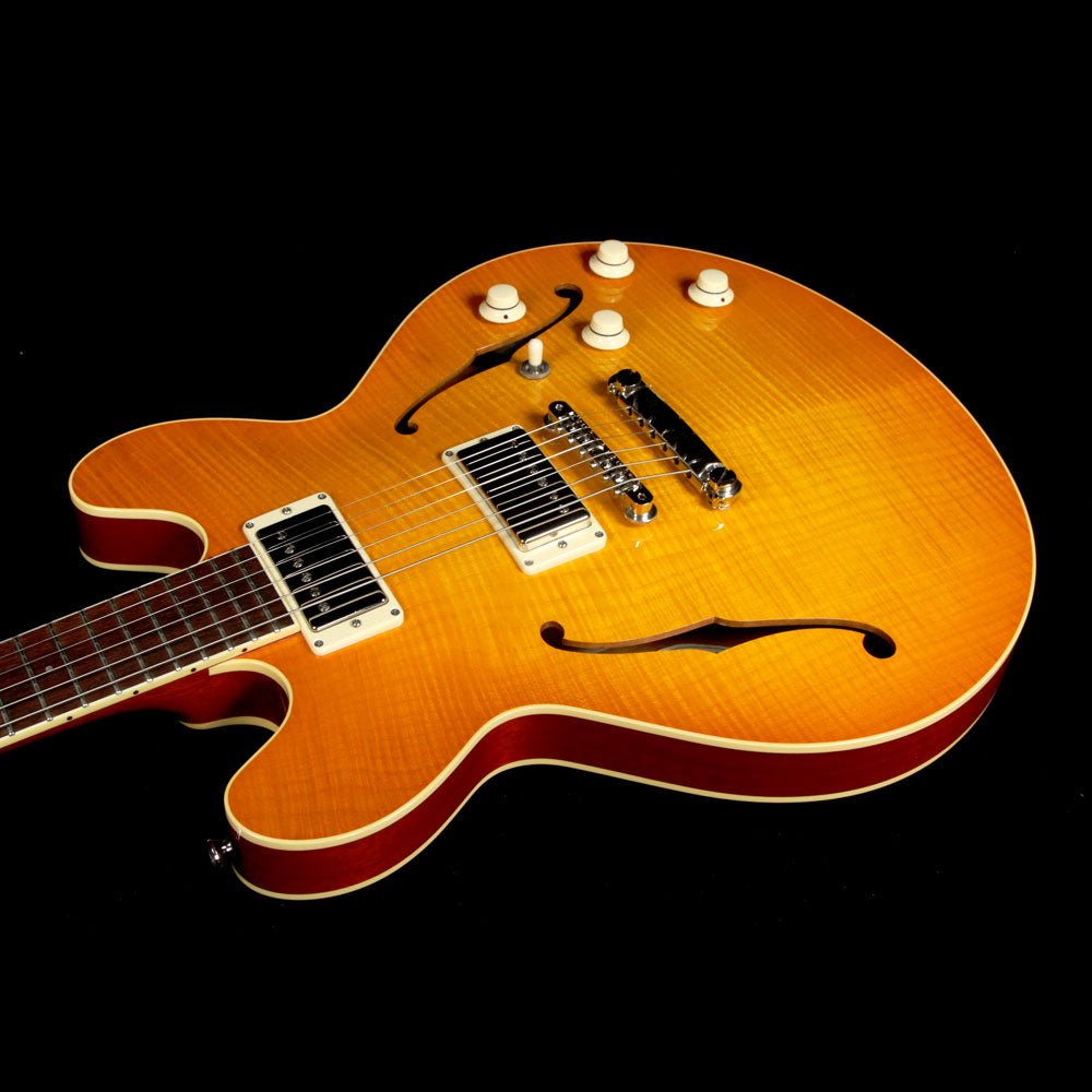 Collings I-35 Deluxe Semi-Hollowbody Tangerine Burst — 5
