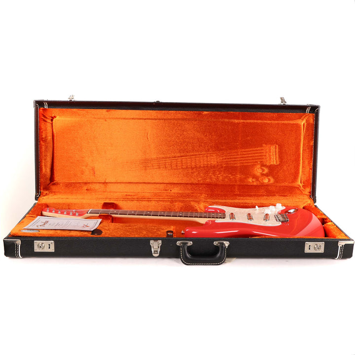 Fender Custom Shop 1965 Stratocaster Fiesta Red Lipstick Pickups Matching Headstock 2010