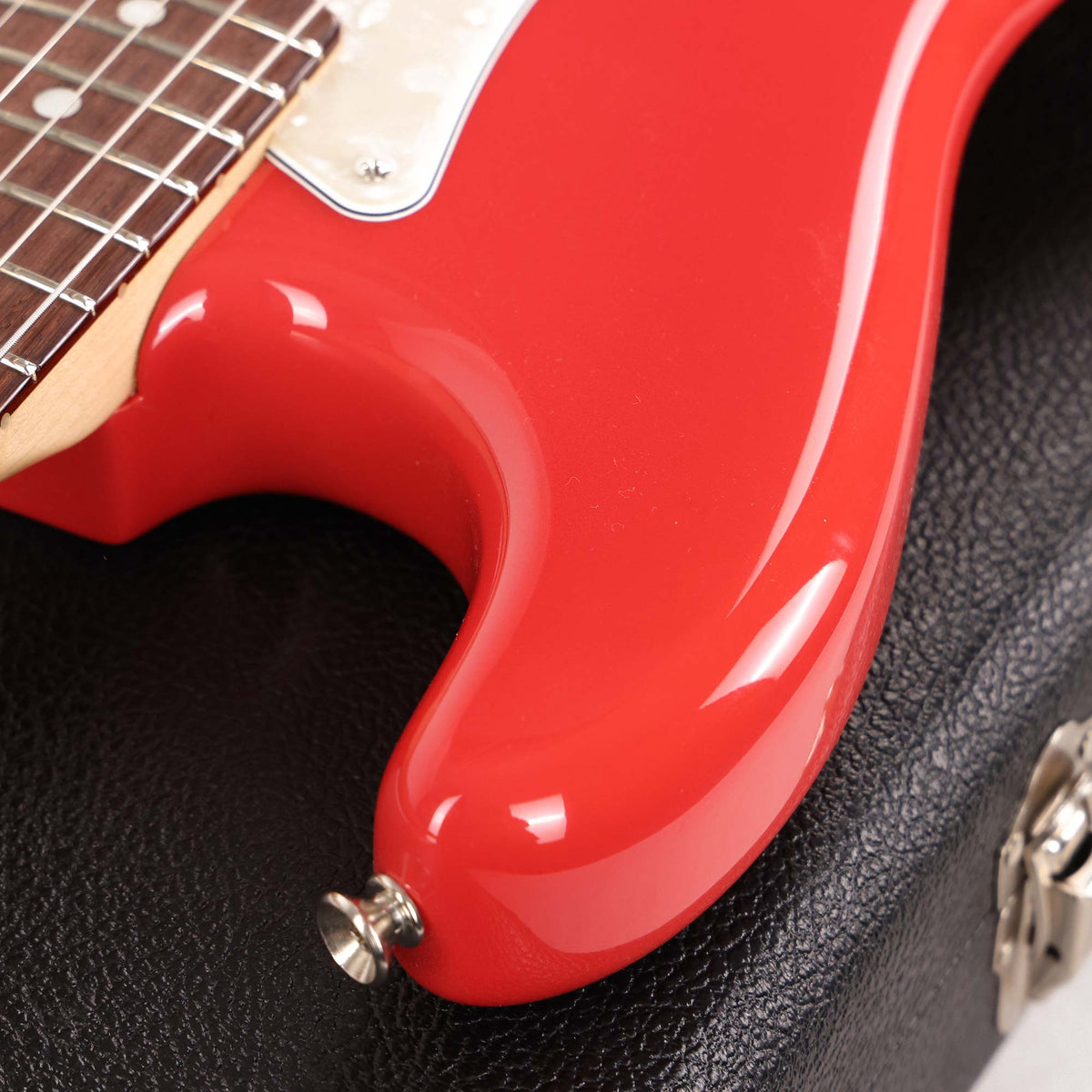 Fender Custom Shop 1965 Stratocaster Fiesta Red Lipstick Pickups Matching Headstock 2010 — 6
