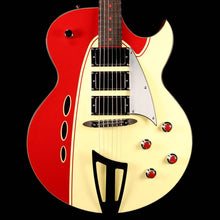 Backlund Rockerbox Semi-Hollow Red and Creme