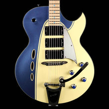 Backlund Rockerbox Semi-Hollow Blue and Creme
