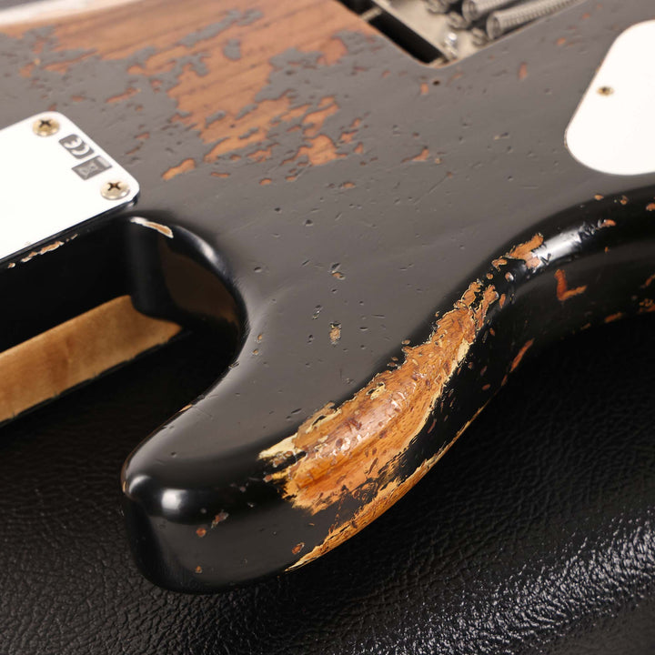 Fender Custom Shop ZF Strat Heavy Relic Black