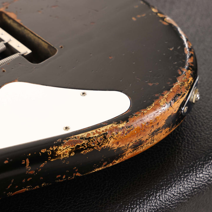 Fender Custom Shop ZF Strat Heavy Relic Black