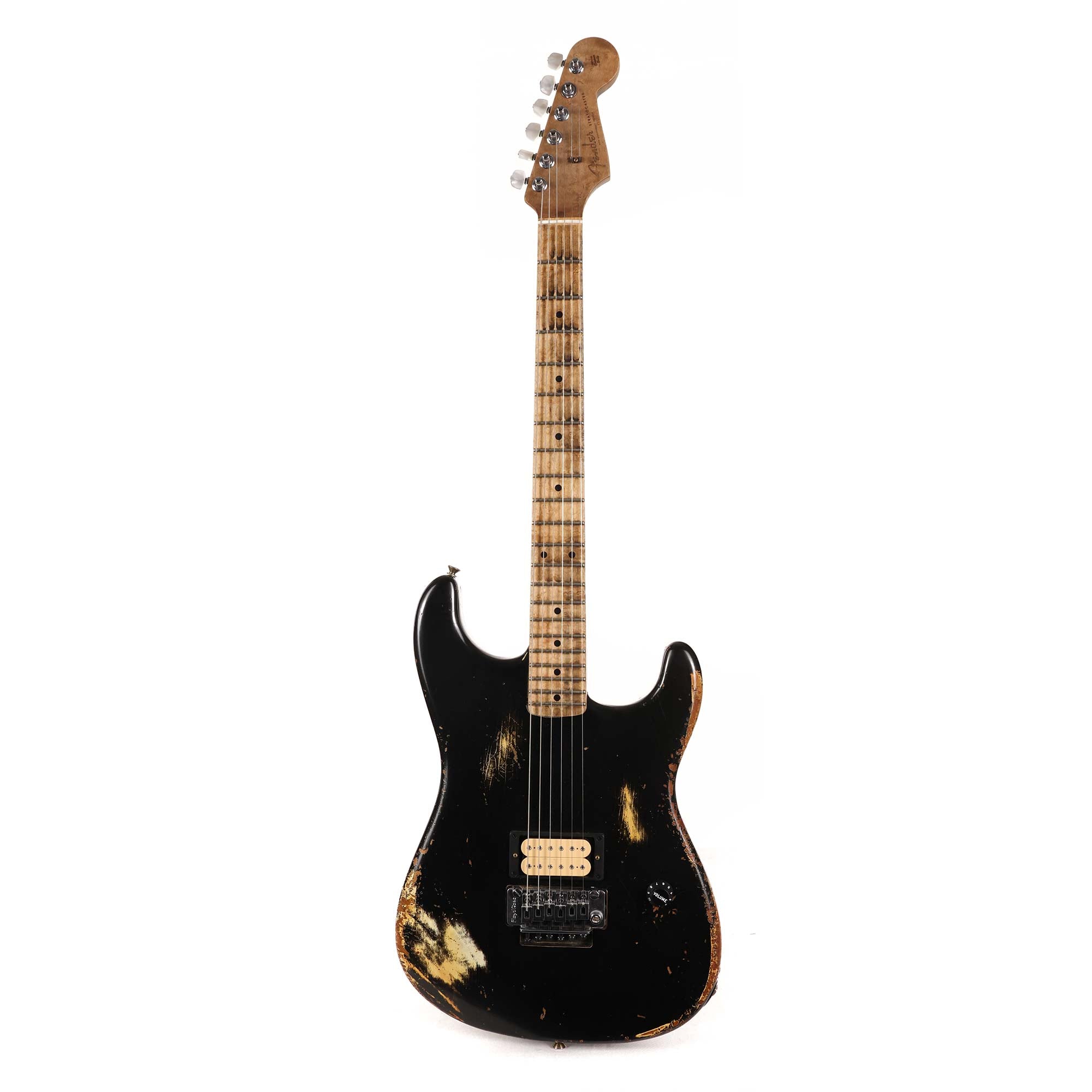 Fender Custom Shop ZF Strat Heavy Relic Black | The Music Zoo
