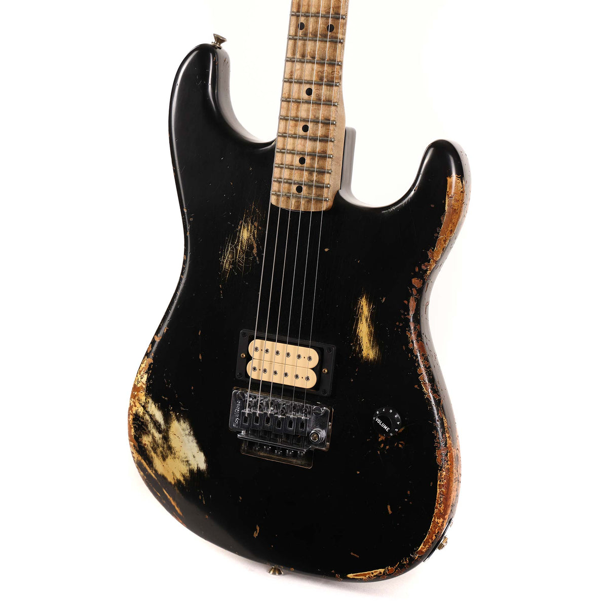 Fender Custom Shop ZF Strat Heavy Relic Black — 5