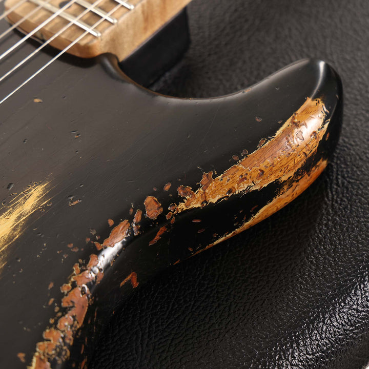 Fender Custom Shop ZF Strat Heavy Relic Black