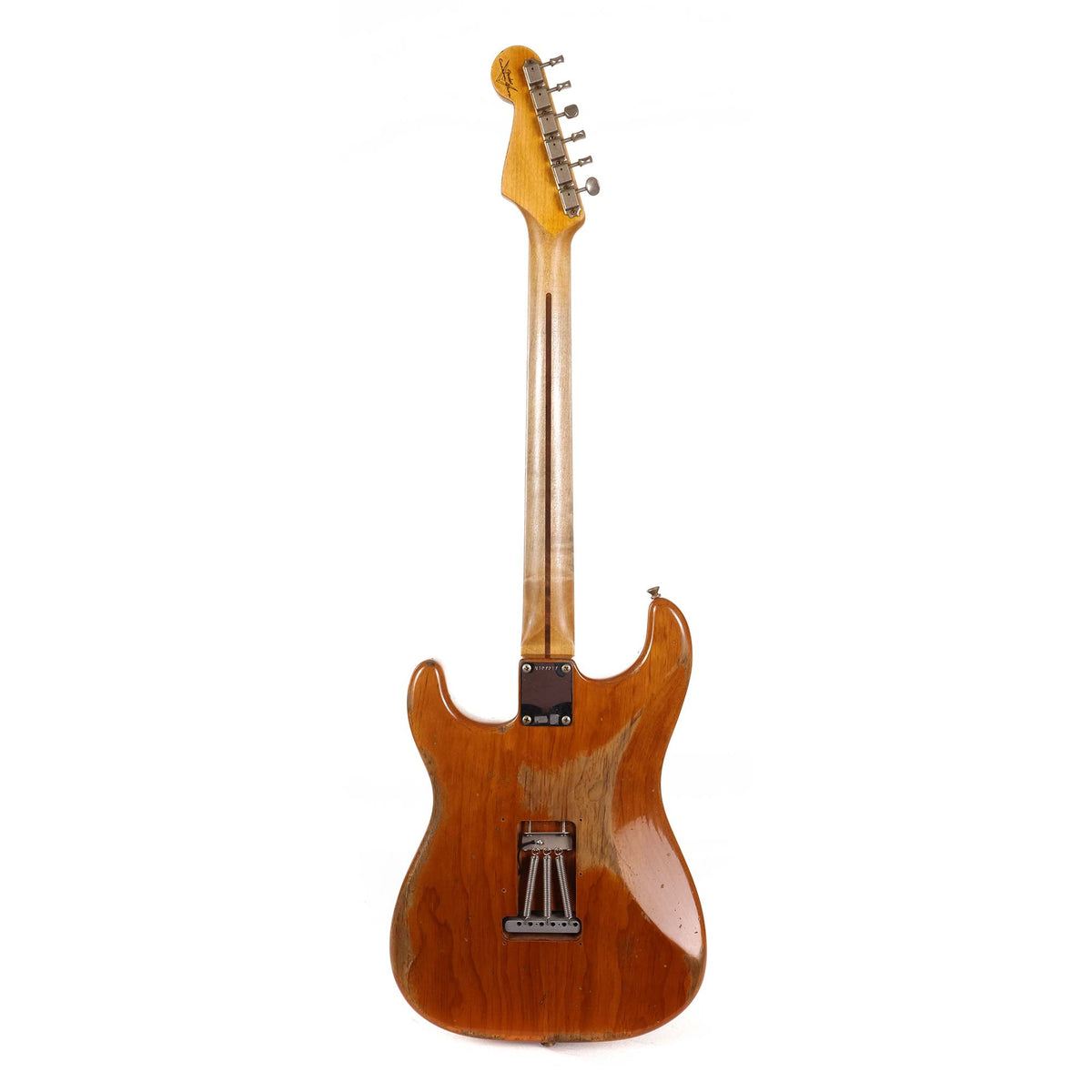 Fender Custom Shop 1956 Stratocaster Relic Roasted Pine Natural 2020 — 3
