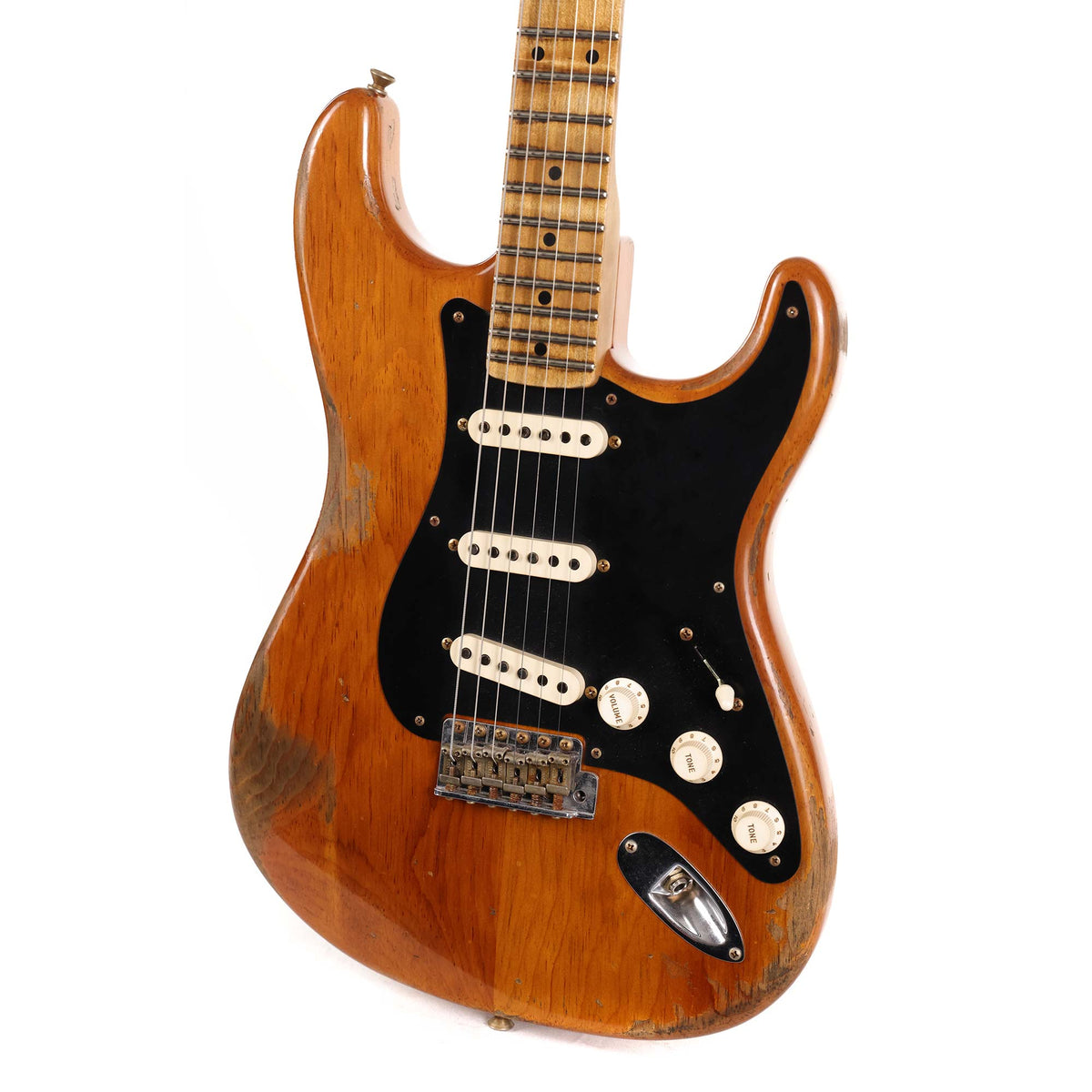 Fender Custom Shop 1956 Stratocaster Relic Roasted Pine Natural 2020 — 5