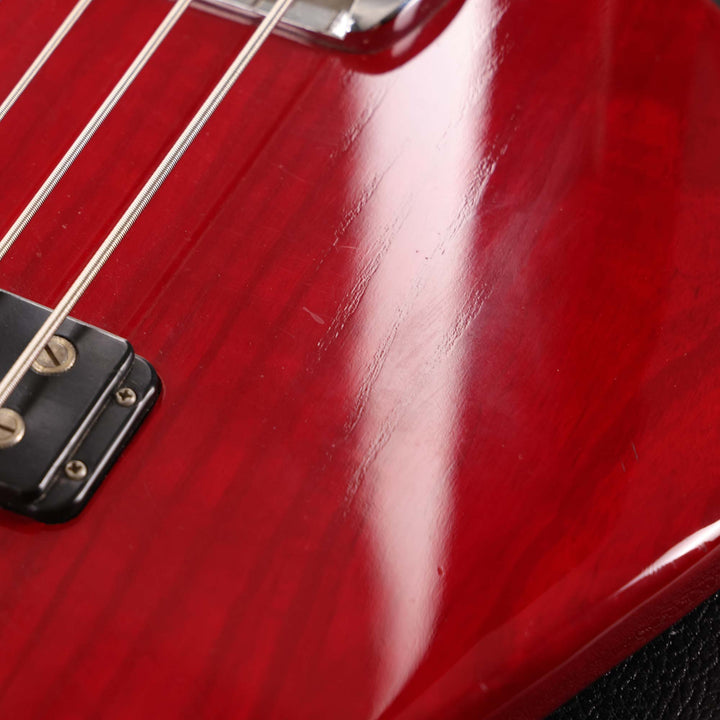 1982 G&L L-1000 Electric Bass Guitar Cherry