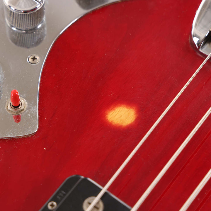 1982 G&L L-1000 Electric Bass Guitar Cherry