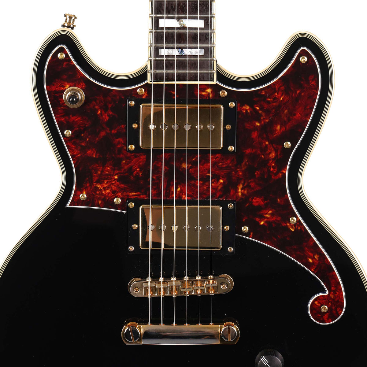 D'Angelico Deluxe Eric Krasno Signature Brighton Prototype Black 2022 — 4