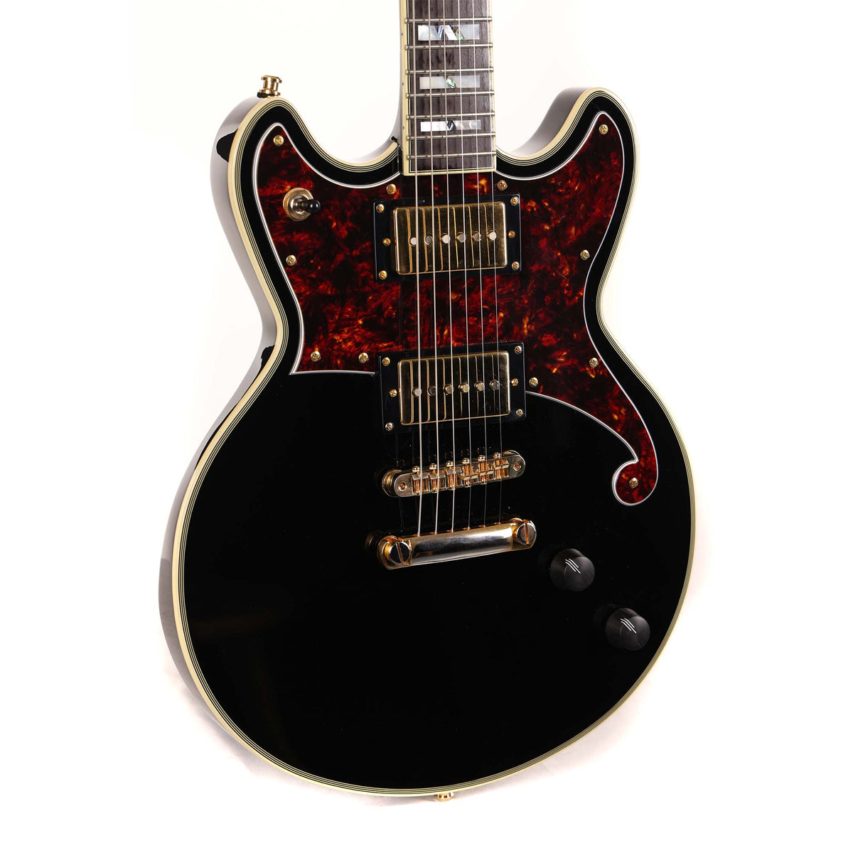 D'Angelico Deluxe Eric Krasno Signature Brighton Prototype Black 2022 — 5