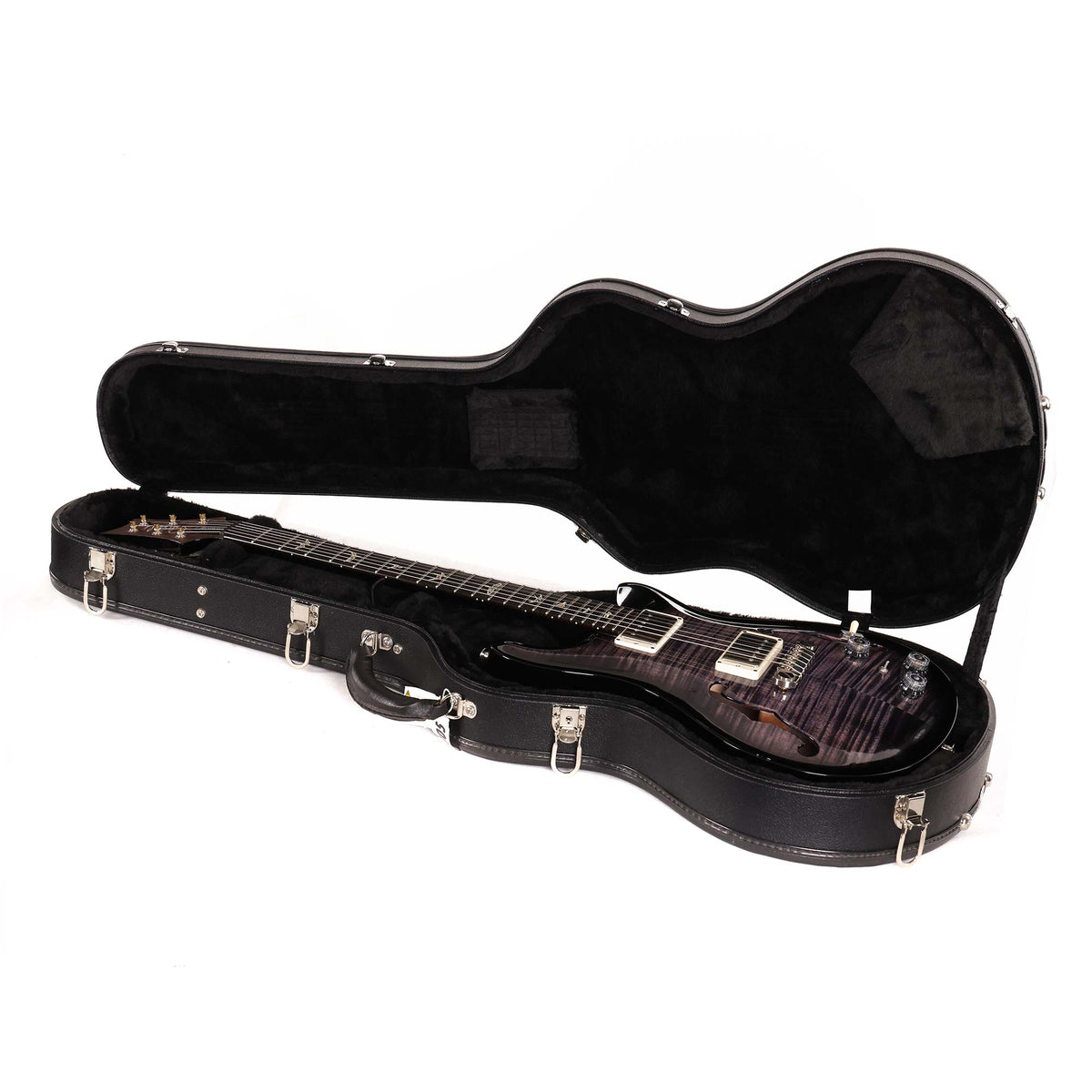 PRS Hollowbody II Piezo Purple Mist Wraparound Smokeburst 2025 — 14