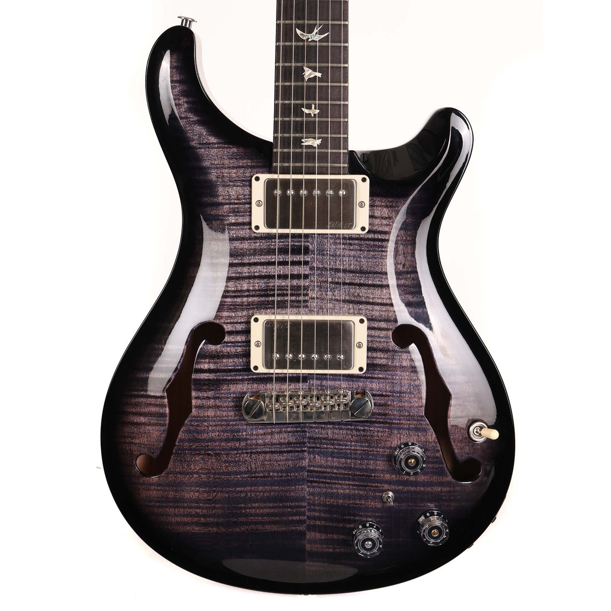 PRS Hollowbody II Piezo Purple Mist Wraparound Smokeburst 2025 — 1