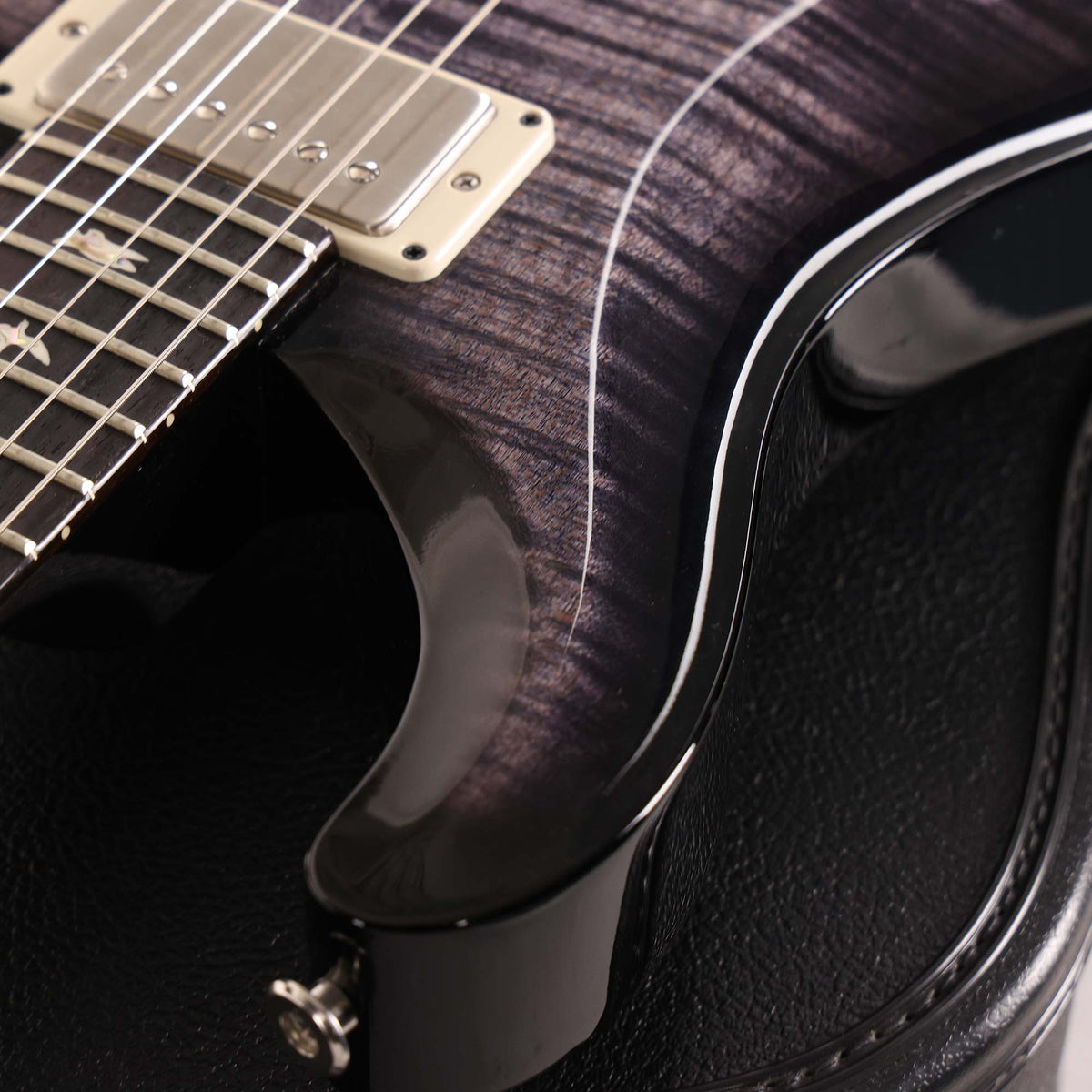 PRS Hollowbody II Piezo Purple Mist Wraparound Smokeburst 2025 — 7