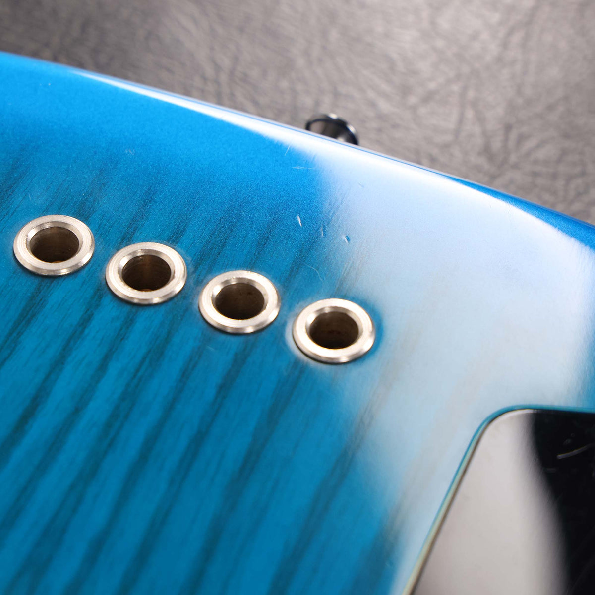 1998 Fender Precision Bass Deluxe Blue Burst — 14