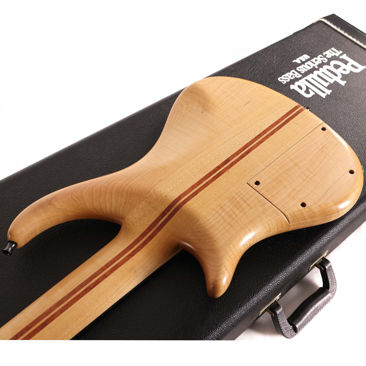 1999 Pedulla ET5 Thunder Bass Zebrawood — 11