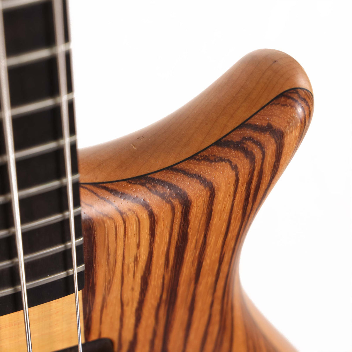 1999 Pedulla ET5 Thunder Bass Zebrawood — 13