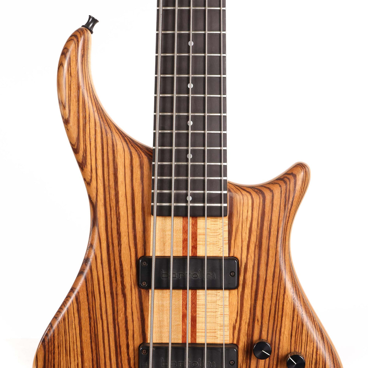 1999 Pedulla ET5 Thunder Bass Zebrawood — 4