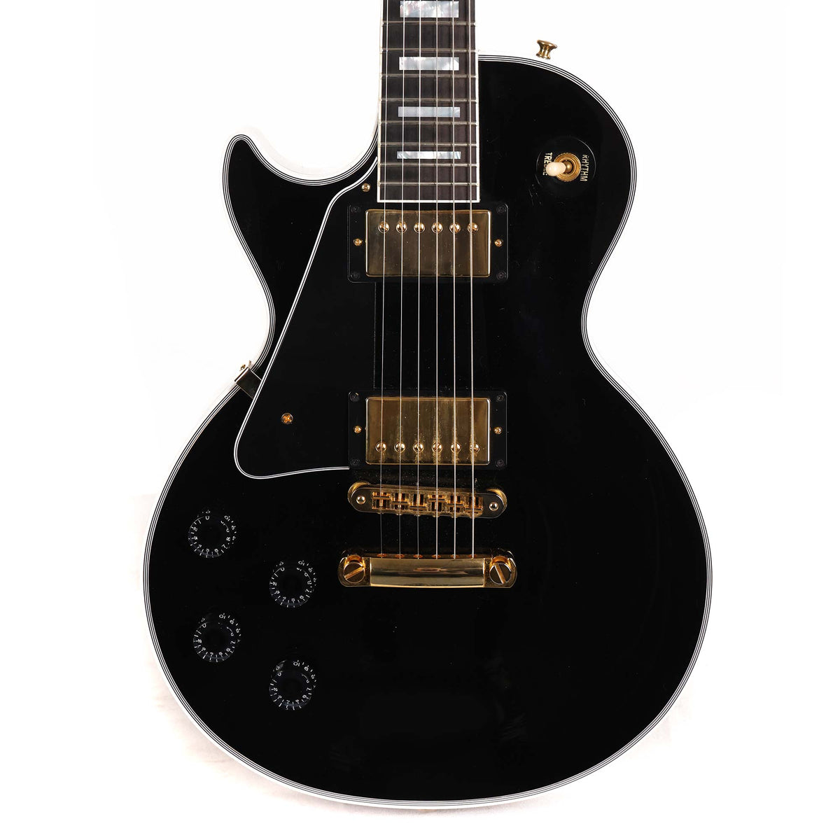 Gibson Custom Shop Les Paul Custom Left-Handed Ebony 2024 — 1
