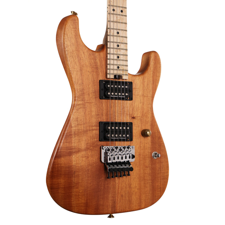 Charvel Custom Shop San Dimas Koa HH Natural Series Oil Finish