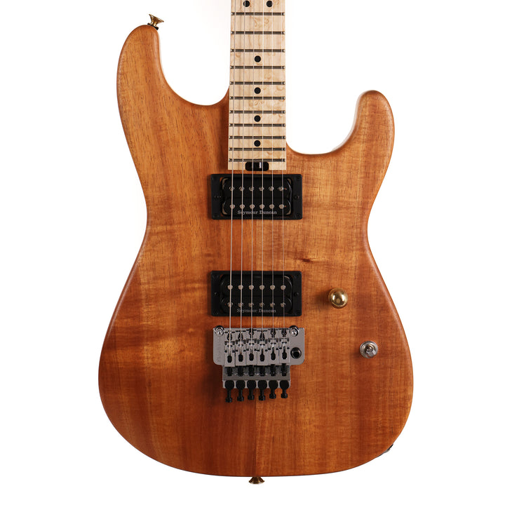 Charvel Custom Shop San Dimas Koa HH Natural Series Oil Finish