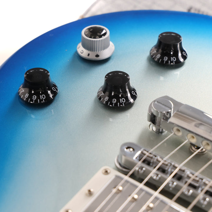 Gibson Les Paul Robot Blue Silverburst Limited Edition 2007