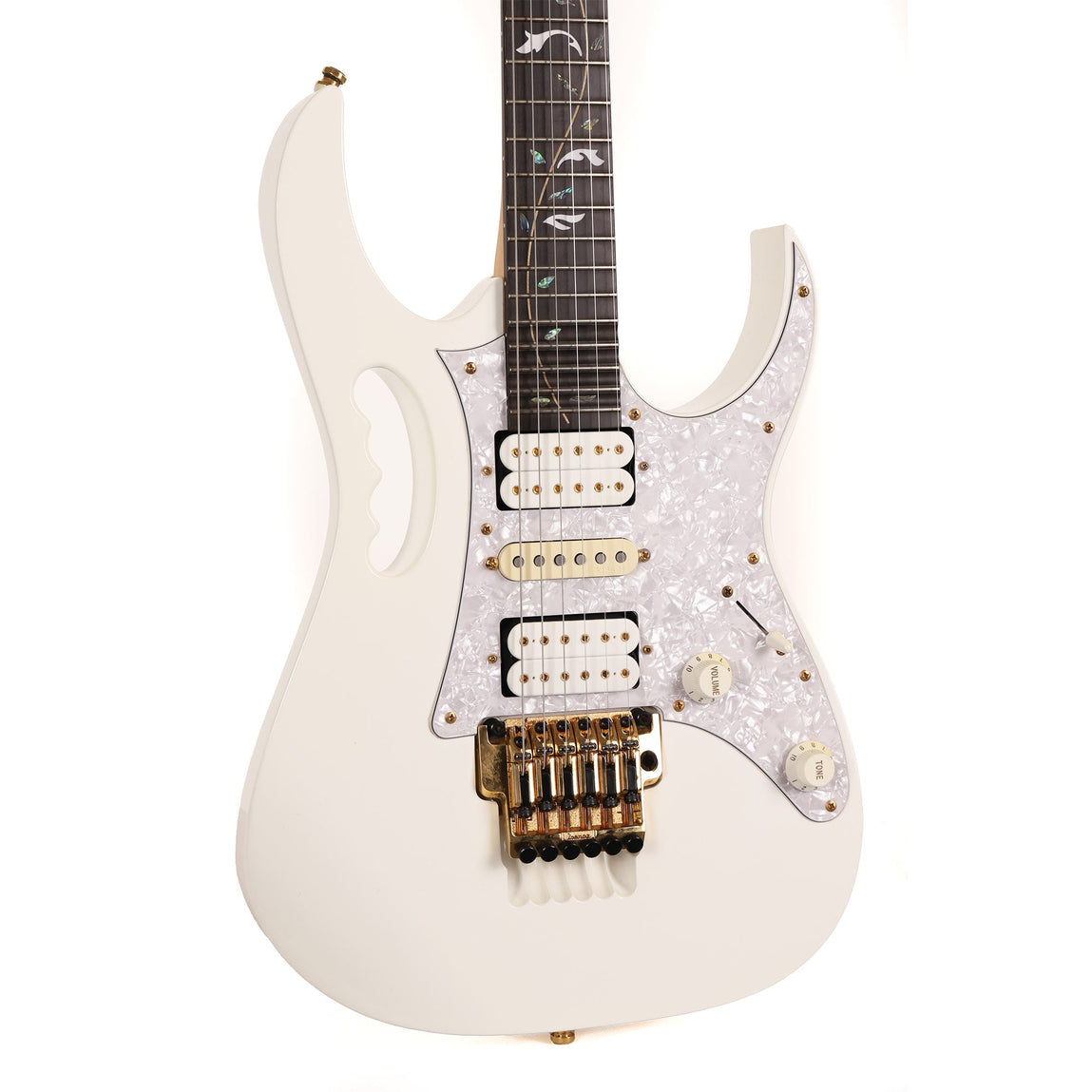 Ibanez JEM7V Guitar White 2003 | The Music Zoo