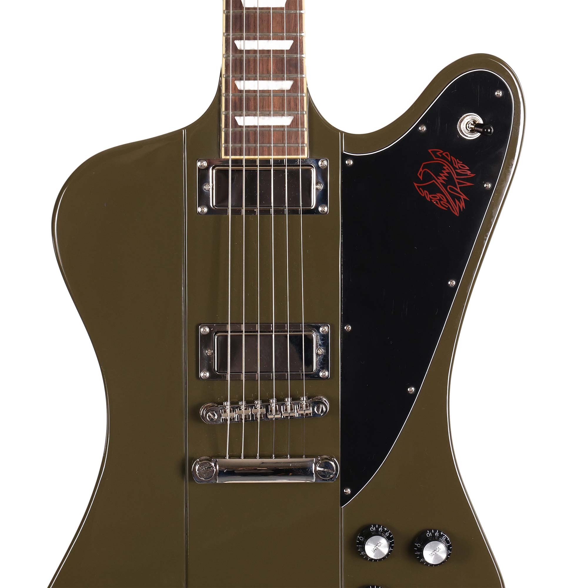 Epiphone Firebird Olive Drab Green Limited Run 2022 | The Music Zoo