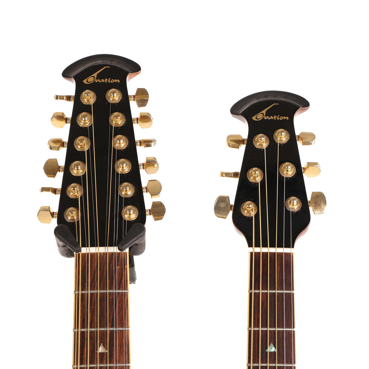 Ovation CSE225 Celebrity Double Neck Acoustic-Electric Transparent Blue Burst 2008 — 11