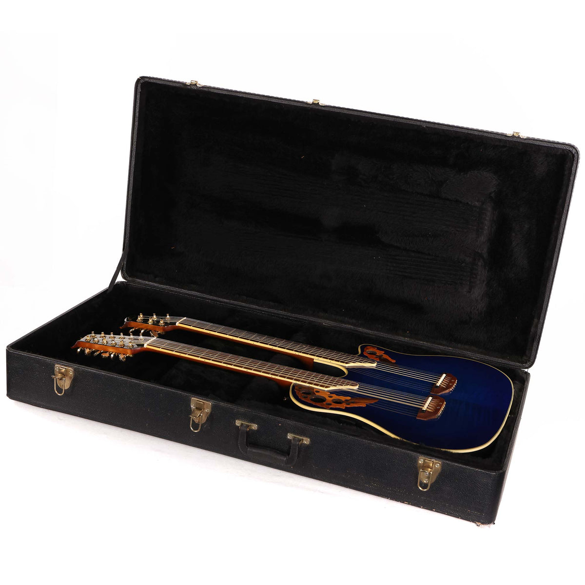 Ovation CSE225 Celebrity Double Neck Acoustic-Electric Transparent Blue Burst 2008 — 13
