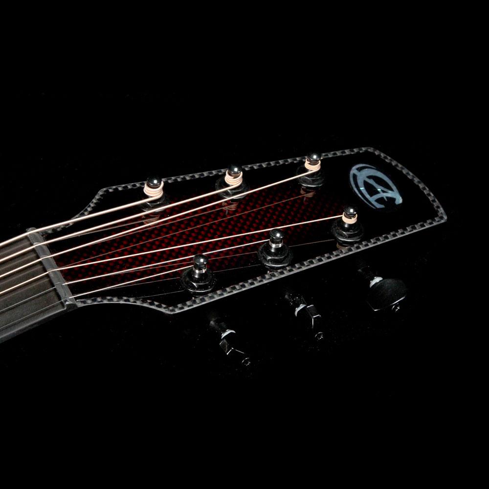 Composite Acoustics The GX ELE Narrow Neck Acoustic Wine Red — 4