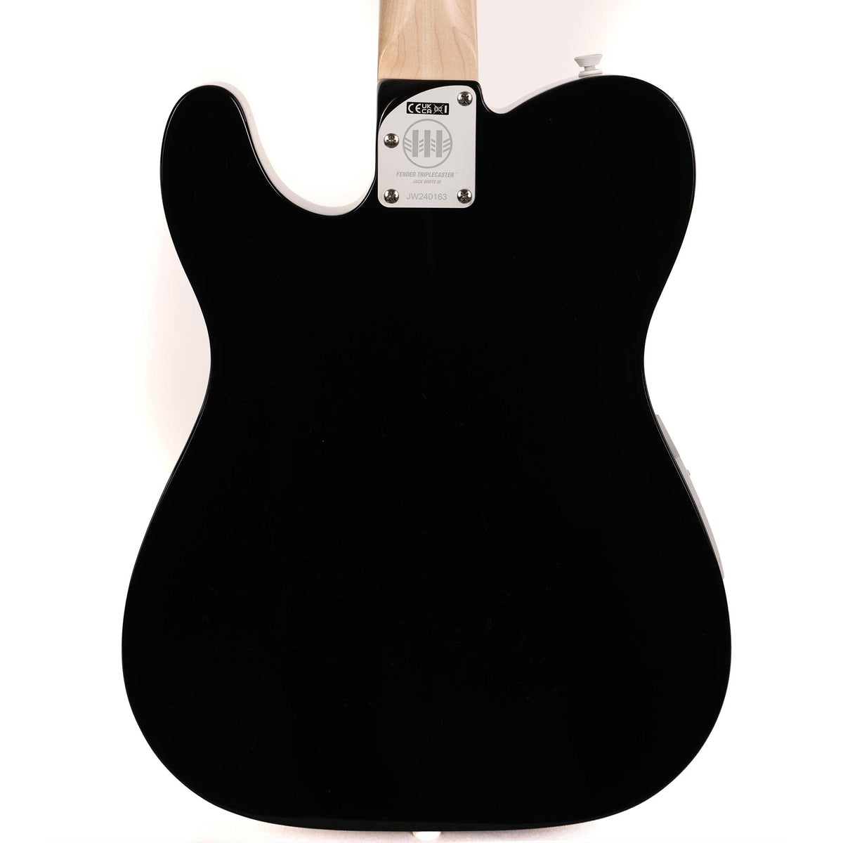 Fender Jack White Triplecaster Signature Telecaster Black 2024 — 6