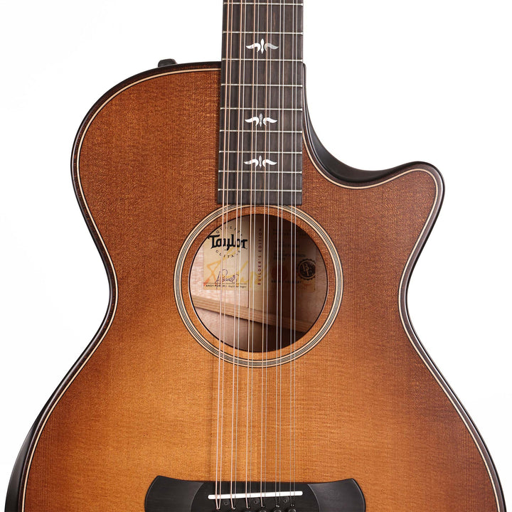 Taylor Builder's Edition 652ce Acoustic-Electric Wild Honey Burst 2024