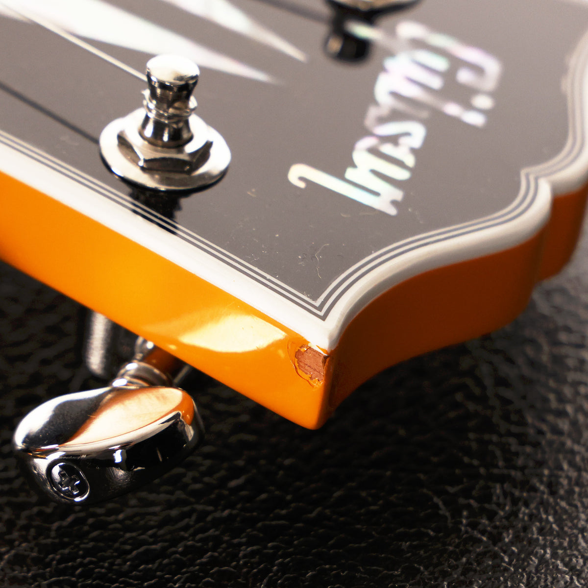 Gibson Custom Shop Les Paul Custom Axcess Made 2 Measure Grabber Orange 2025 — 17