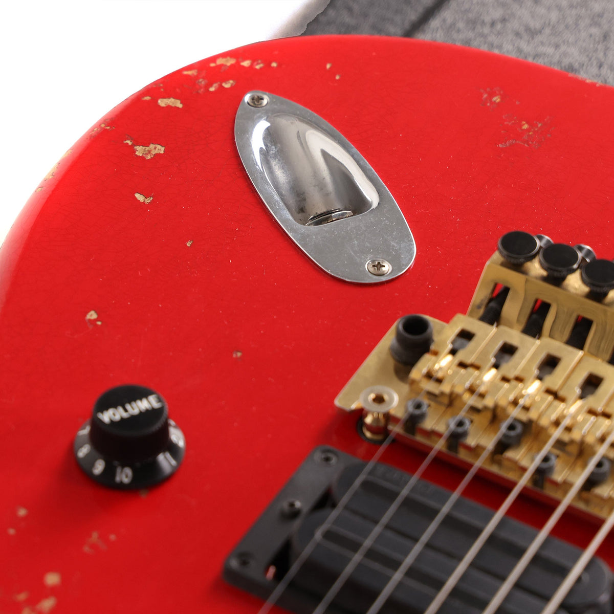Charvel Custom Shop San Dimas Nitro Aged Hot Rod Red 2025 — 10
