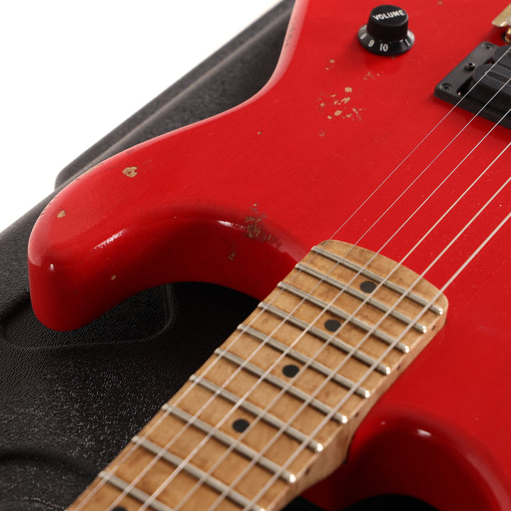 Charvel Custom Shop San Dimas Nitro Aged Hot Rod Red 2025